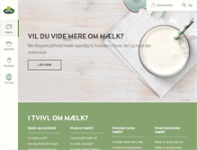 Tablet Screenshot of edit.arla.dk